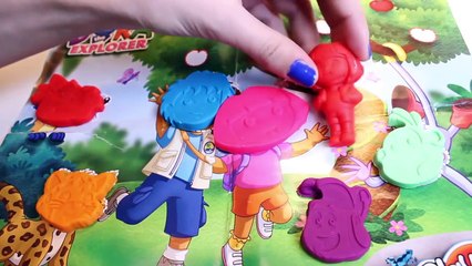 Play Doh Dora The Explorer Playset Playdough Hasbro Kit Play-Doh Dora La Exploradora