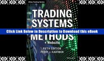 FREE [DOWNLOAD] Trading Systems and Methods   Website (5th edition) Wiley Trading Full Online