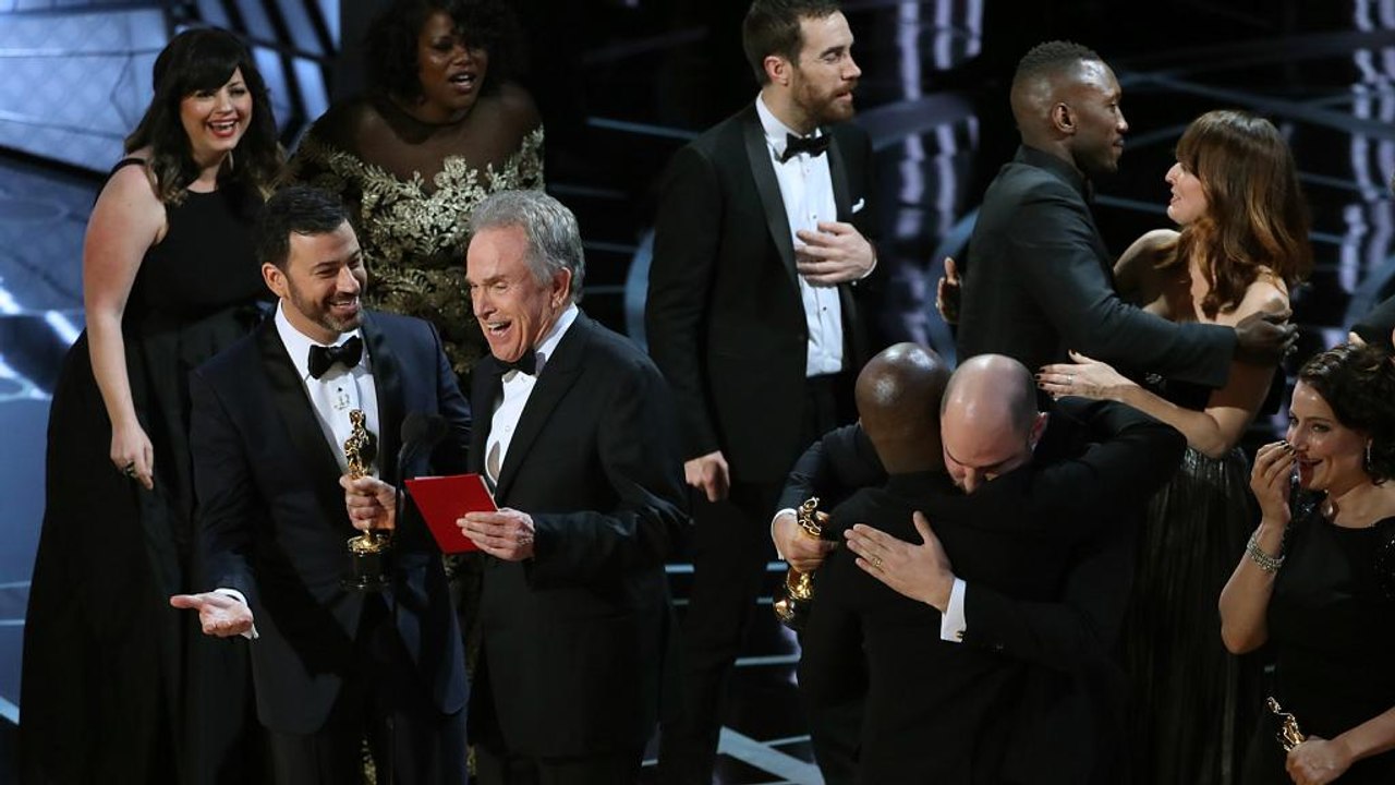 Nach peinlichem Fauxpas bei den Oscars: 'Moonlight' wird bester Film