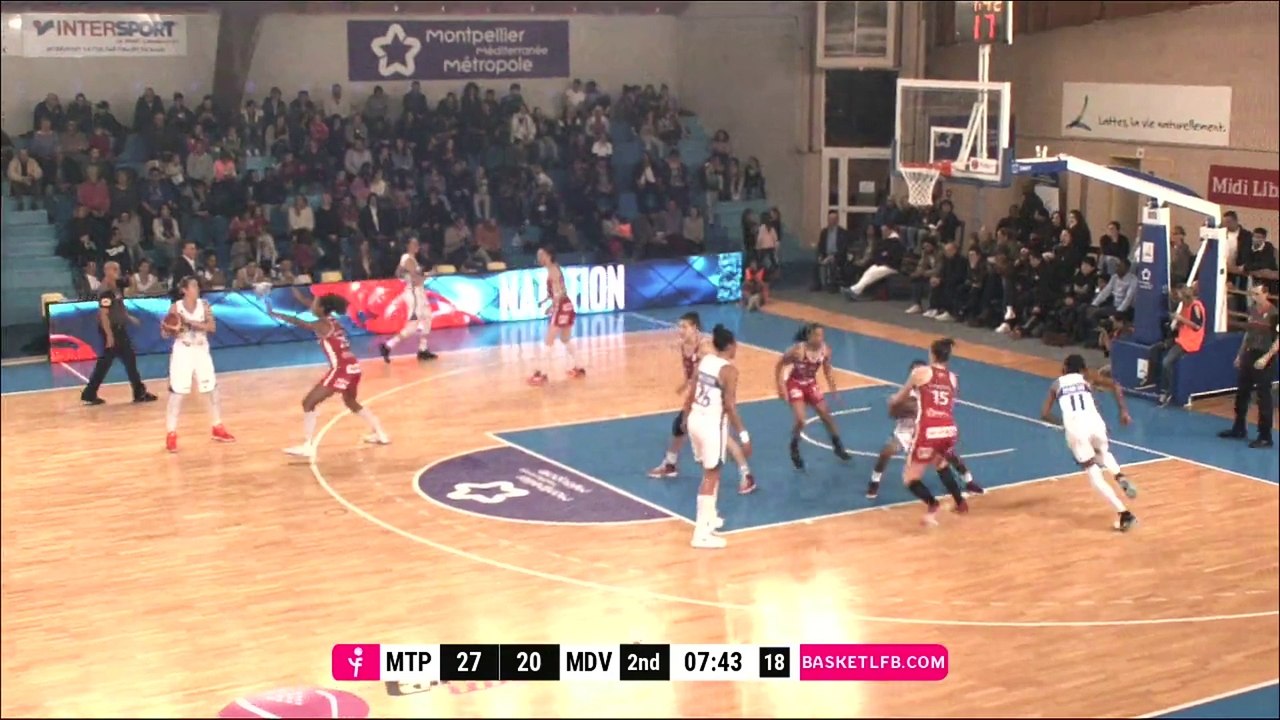 LFB 16/17 - J19 : Lattes Montpellier - Mondeville