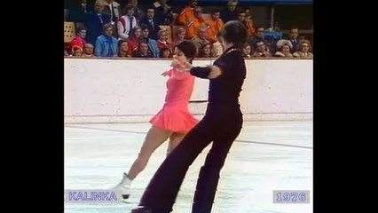 Ирина Роднина и Александр Зайцев. (1976-й год)