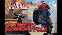 Marvel Spider-Man Ultimate Spider-Ciclo Completo Juego De Carreras | Superkidsgames