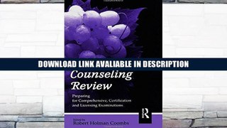 eBook Free Addiction Counseling Review: Preparing for Comprehensive, Certification, and Licensing