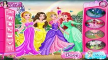 Disney Princess Bridal Shower: Aurora, Belle, Rapunzel & Ariel Dress Up Game For Girls