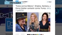 Estrellas latinas unen su voz contra Donald Trump en Todos somos México