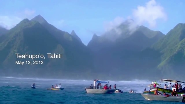 Сёрфинг - огромные волны