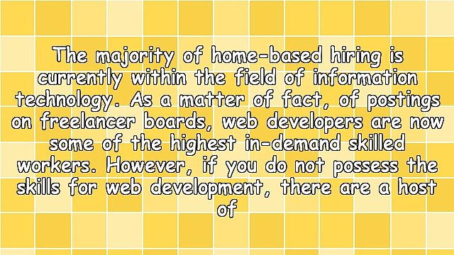 Work-From-Home IT Jobs Can Supplement Your Income