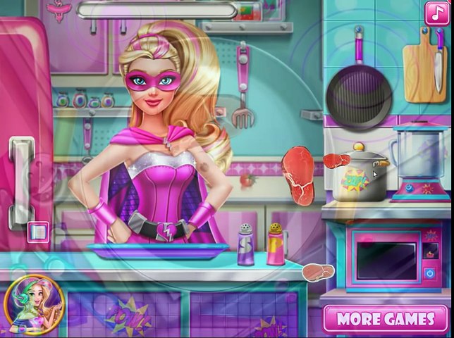 barbie real cooking games