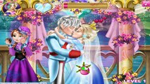 Disney Frozen Elsa and Jack Frost wedding kiss | Frozen baby Elsa and Jack Frost wedding [gameplay]