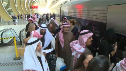 هذا الصباح-  تشغيل قطار "سار" بين الرياض والقصيم