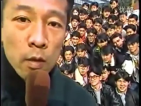 Funny japanese prank - 100 people lie down all