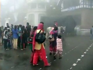 First Rain of  Winter At Shimla & Chandigarh in India