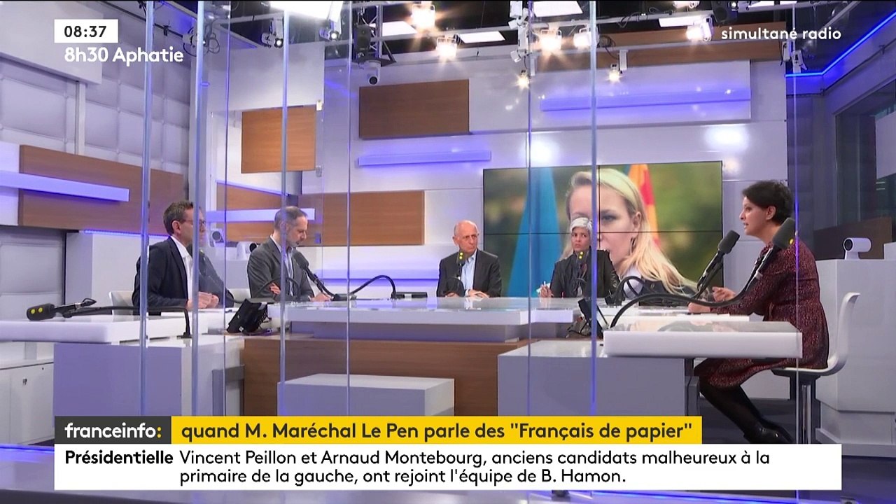 Autobiographie, Présidentielle - Interview sur France Info