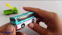 Tomica Toy Car | Isuzu Gala JR Bus TohoKu - Hino Dutro Tracto Wz4000 - [Car Toys p11]