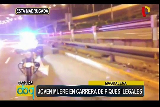 Magdalena: joven muere en supuesta carrera de piques ilegales