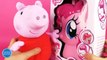 My Little Pony · Pinkie Pie Hair Care Case & Peppa Pig Talking Doll by GPB