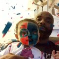 Kaaris fête la victoire du PSG avec sa fille !