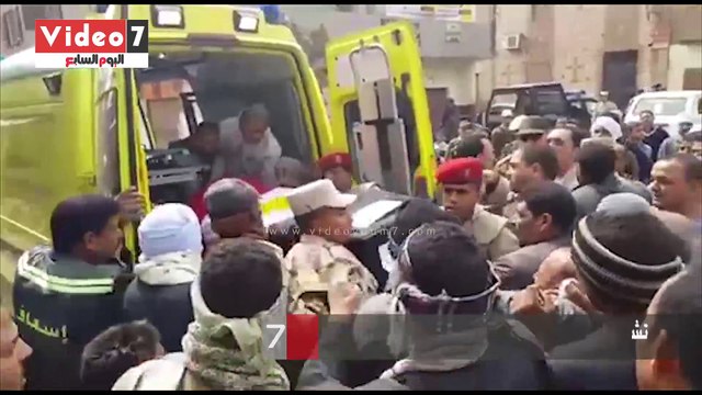 بالفيديو..تشييع جنازة شهيد الواجب بمسقط رأسه بقرية الواسطى فى أسيوط