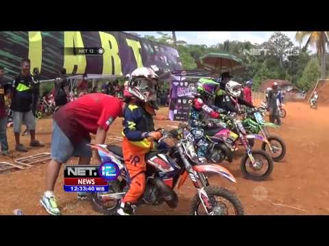 Atlet Motorcross Anak Bertanding di Ciamis - NET12