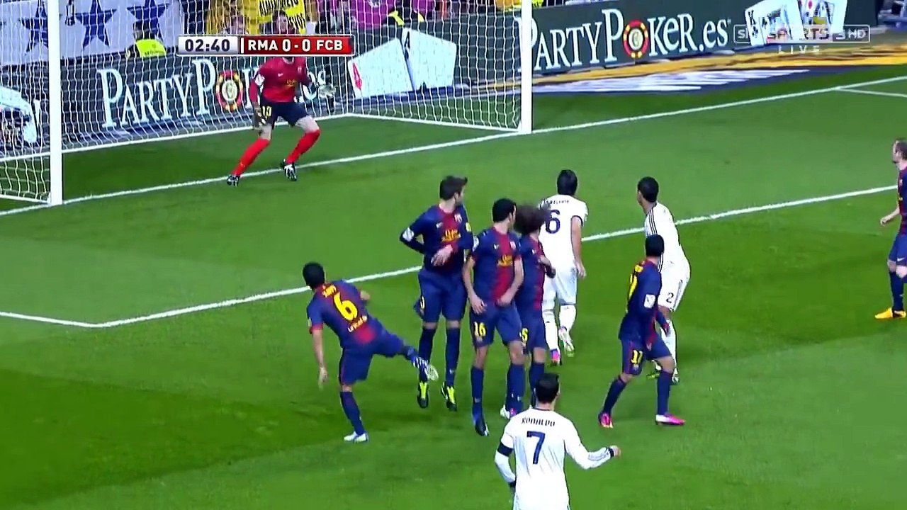 Cristiano Ronaldo Vs FC Barcelona Home (31/01/2013)