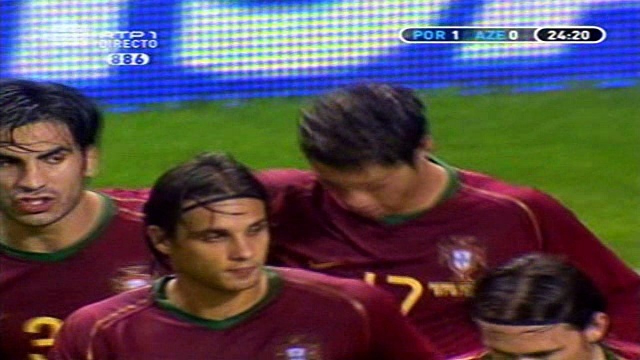 Cristiano Ronado Vs Azerbaijan Home (07/10/2006)