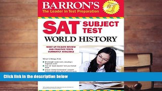 Popular Book  Barron s SAT Subject Test World History  For Kindle