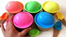 Aprender los Colores DIY Cómo Hacer Limo Arcilla Jelly Monstruo Gigante Jeringa Juguete de Play Doh Sorpresa