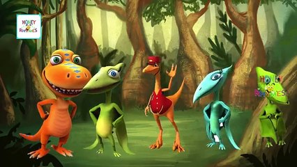 DINOSAUR TRAIN Funny Finger Family Cartoon Animation Children Nursery Rhymes Finger Family Songs HD