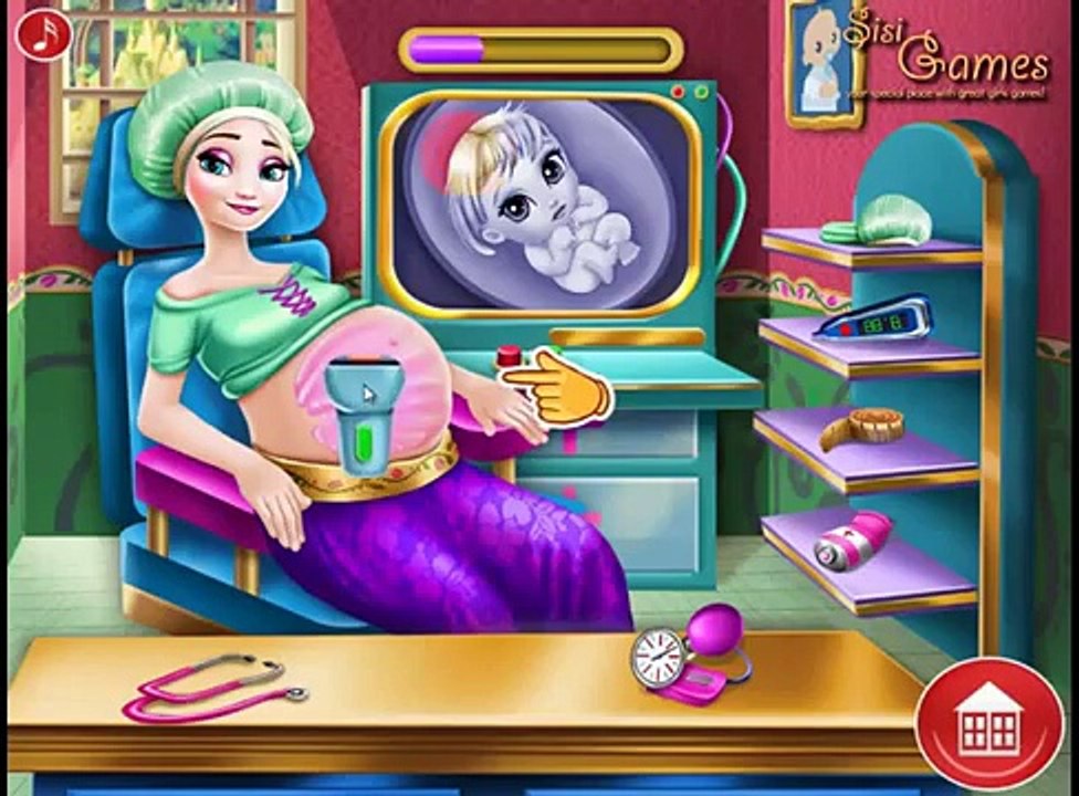 DOC MCSTUFFINS CHECK UP GIVES PREGNANT FROZEN ELSA SURGERY + A SHOT IRL!