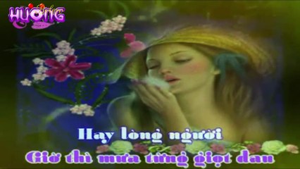 [Karaoke] Mảnh Tim Sầu_Song ca với Huong Bolero