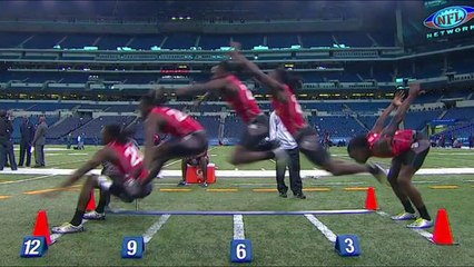 Combine games- broad jump edition