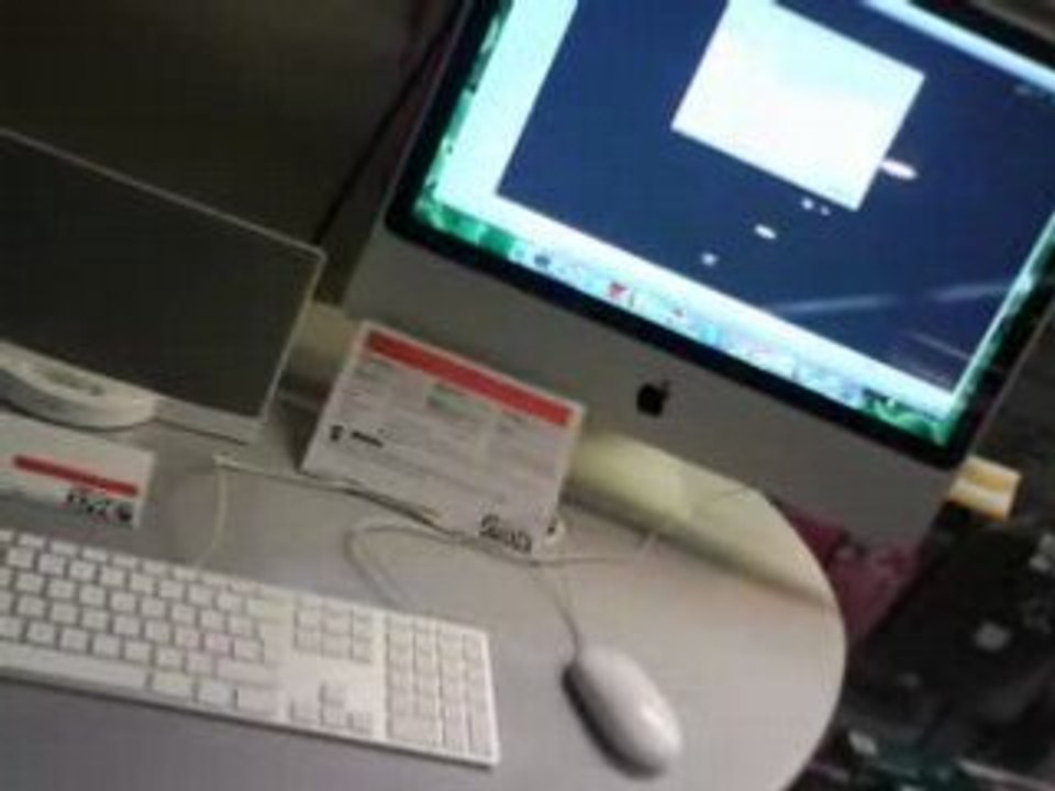 Imac 24 pouces à la Fnac d'Amiens