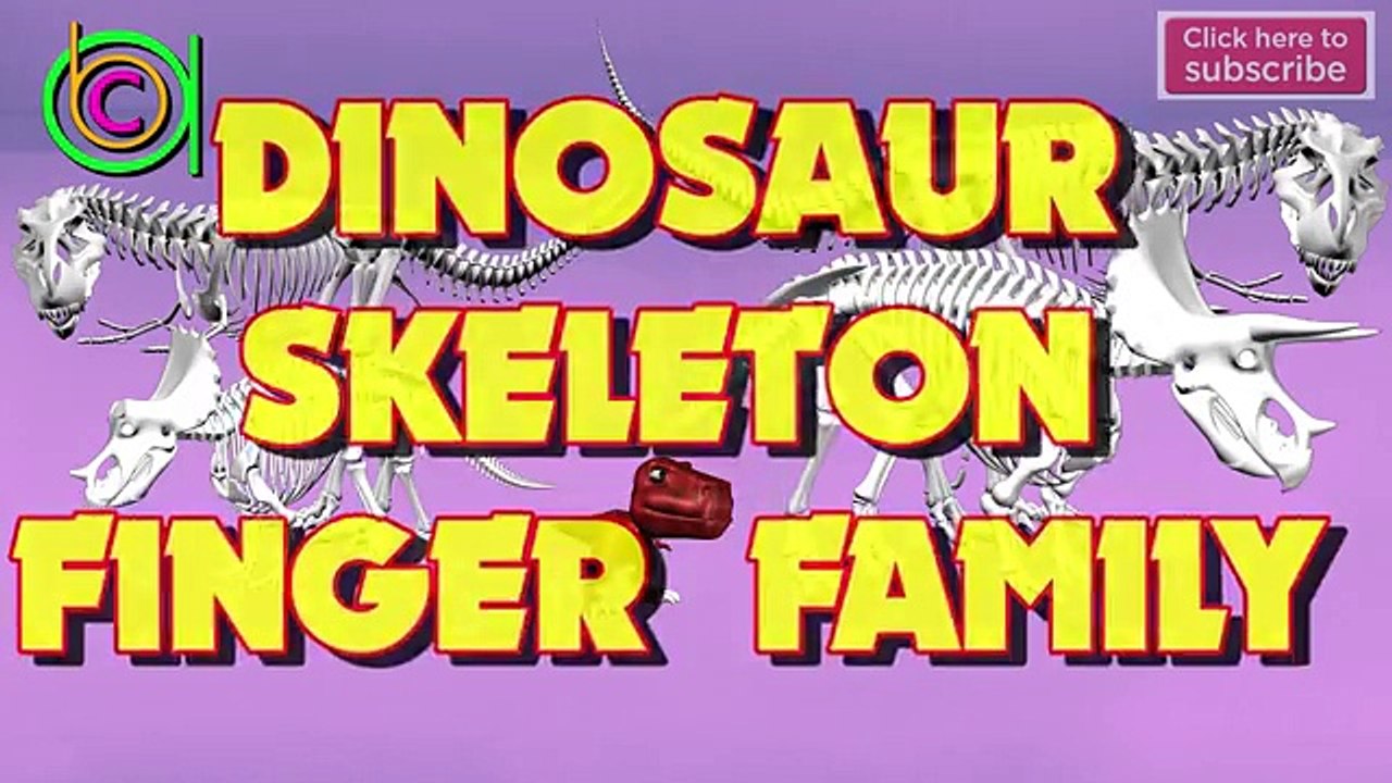 3D Skeletons Finger Family Collection | Funny Finger Family Nursery Rhyme Songs