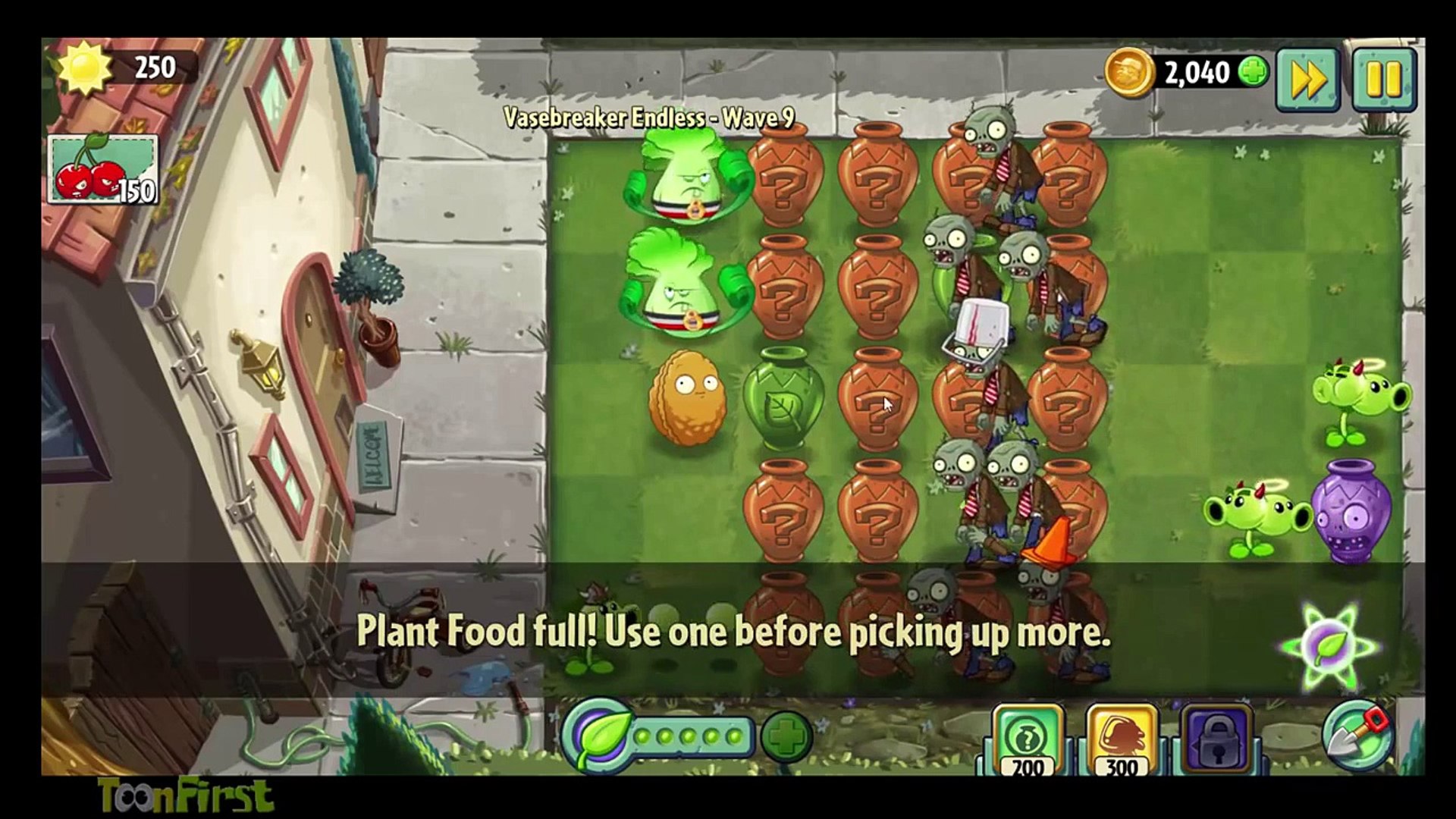 Plants Vs Zombies 2 Vasebreaker Vasebreaker Endless Wave 1 18