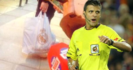 İspanya'da Hakemin Maç Sonu R.Madrid Poşetiyle Görülmesi Ülkeyi Karıştırdı