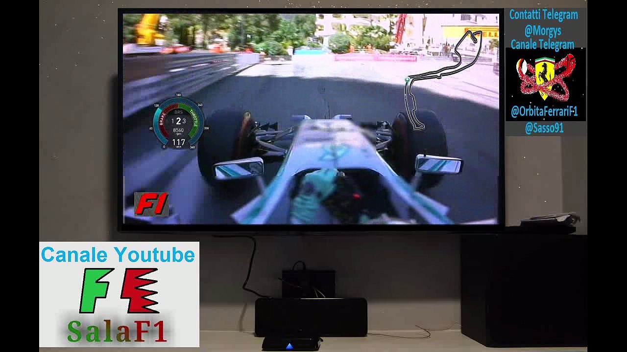 Pole Lap Onboard - F1 2014 Round 06 - GP Monaco (Montecarlo) Nico Rosberg