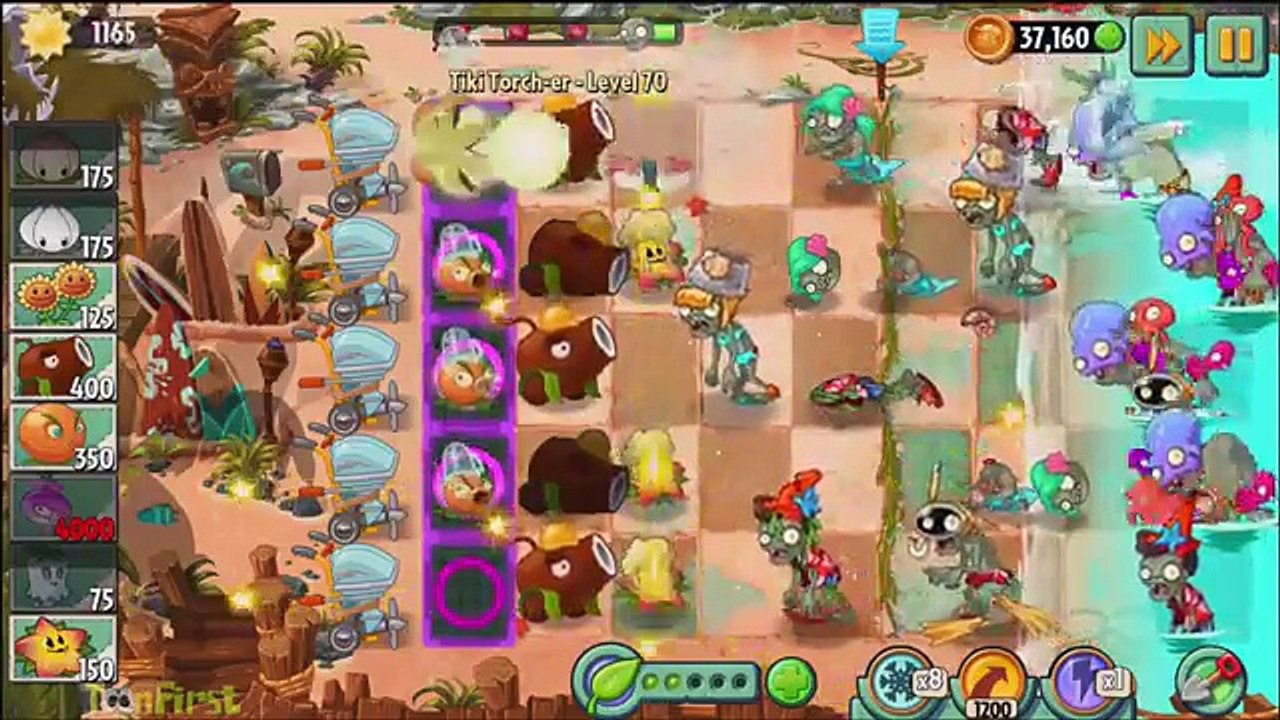 Растения Против Зомби 2: 19 Pinata Партии Feastivus Декабря