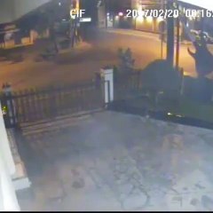 Camara capta accidente en santo domingo.