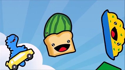 Vocabularies Rhymes about Planes and Dinosaurs for Teaching English, Shapes Songs, Colors