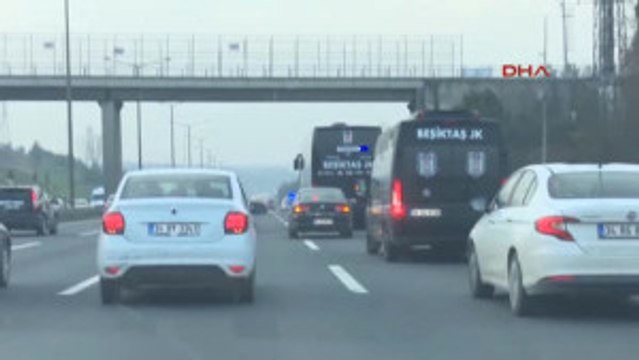 Beşiktaş Kafilesi Meşalelerle Uğurlandı - 2