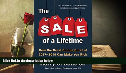 Best Ebook  The Sale of a Lifetime: How the Great Bubble Burst of 2017-2019 Can Make You Rich  For