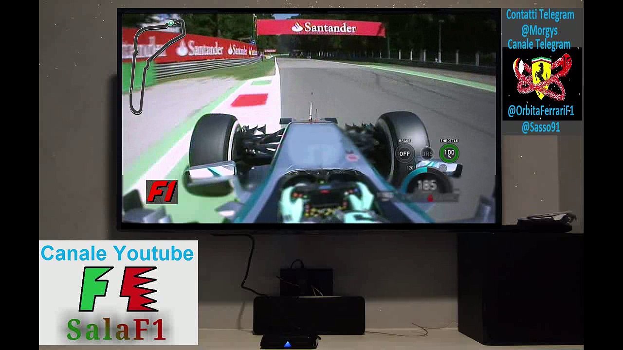 Onboard - F1 2014 Round 13 - GP Italian (Monza) Nico Rosberg