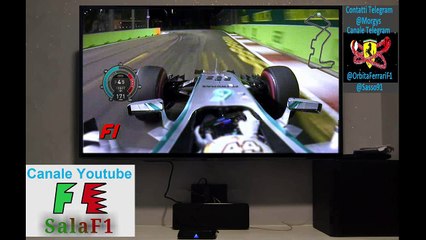 Pole Lap Onboard - F1 2014 Round 14 - GP Singapore Lewis Hamilton