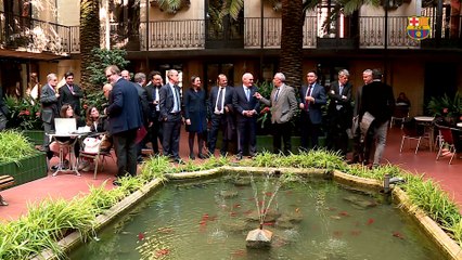 Reunió de la Junta Directiva a l'Ateneu Barcelonès