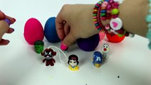 Learn Colors with PLAY DOH Surprise Eggs FROZEN tmnt My Little Pony Learning Playdough Colours
