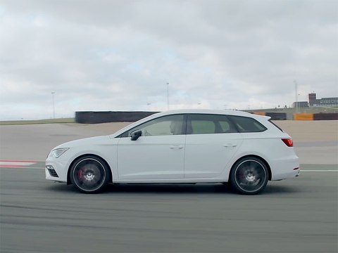 Seat Leon Cupra 300 ST 4Drive : 1er essai en vidéo