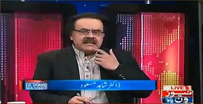 Nawaz Sharif is angry because on Panama case - Dr Shahid Masood