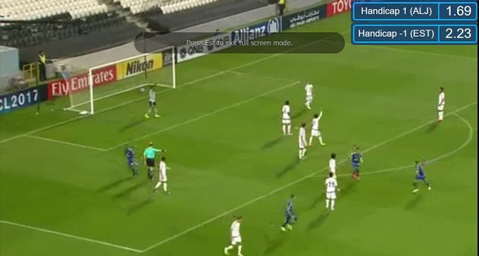Aloys Nong Goal HD - Al-Jazira 0-1 Esteghlal Khuzestan 27.02.2017