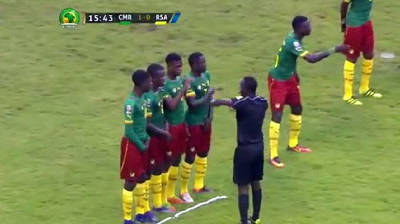 Luther Singh Goal HD - Cameroon U20	1-1	South Africa U20 27.02.2017