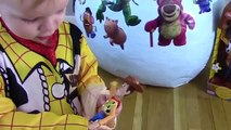 Disney Toy Story Surprise Egg Unboxing Opening Buzz Lightyear Woody Jessie Mr Potato Head